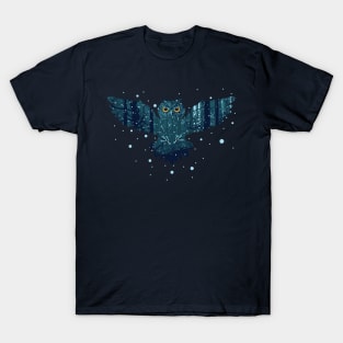 Winter forest owl T-Shirt